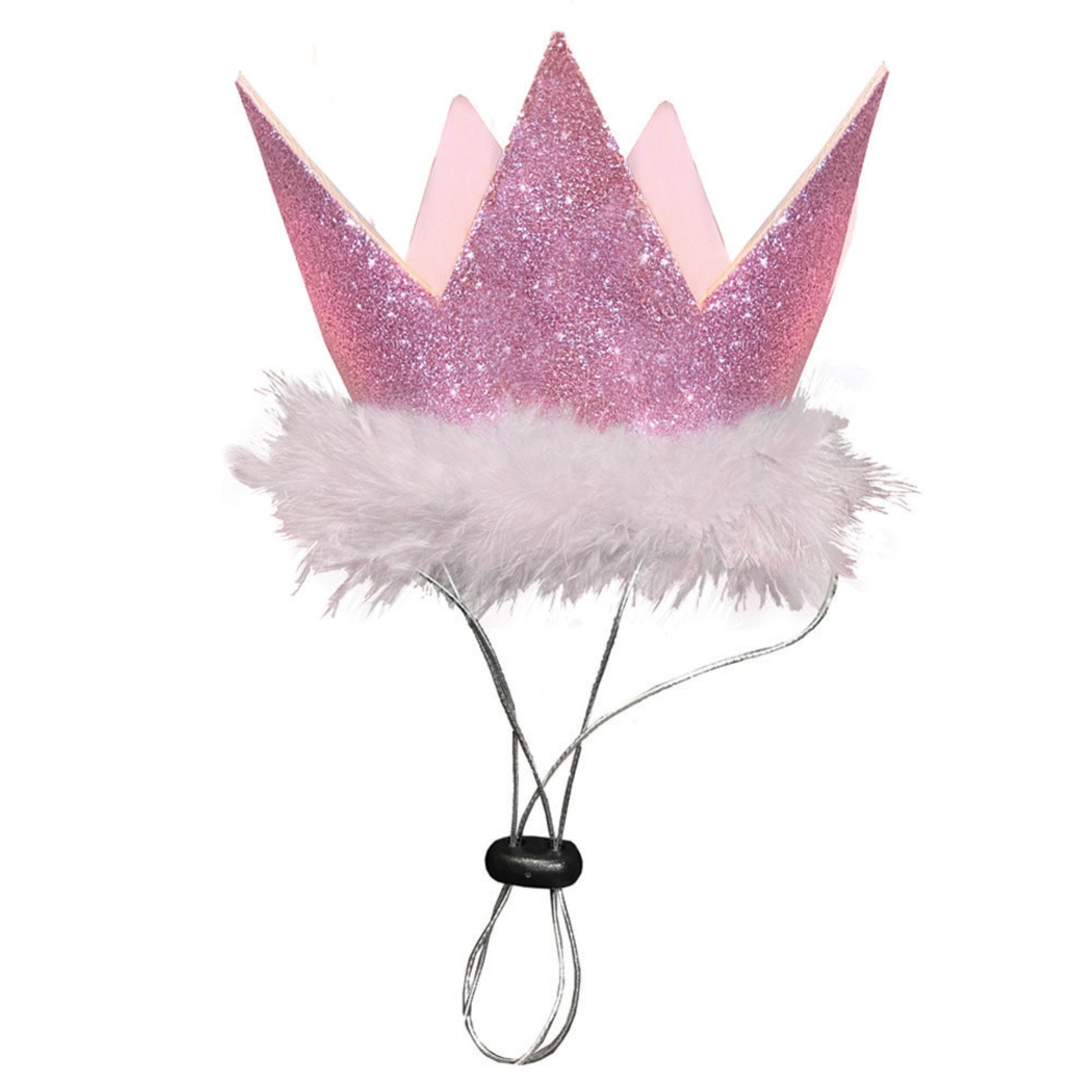 Huxley & Kent Huxley & Kent Party Crown Pink Large