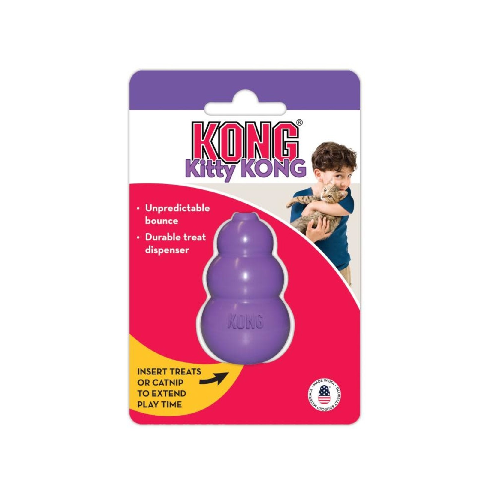 Kong Company Kong Fillable Kitty Kong