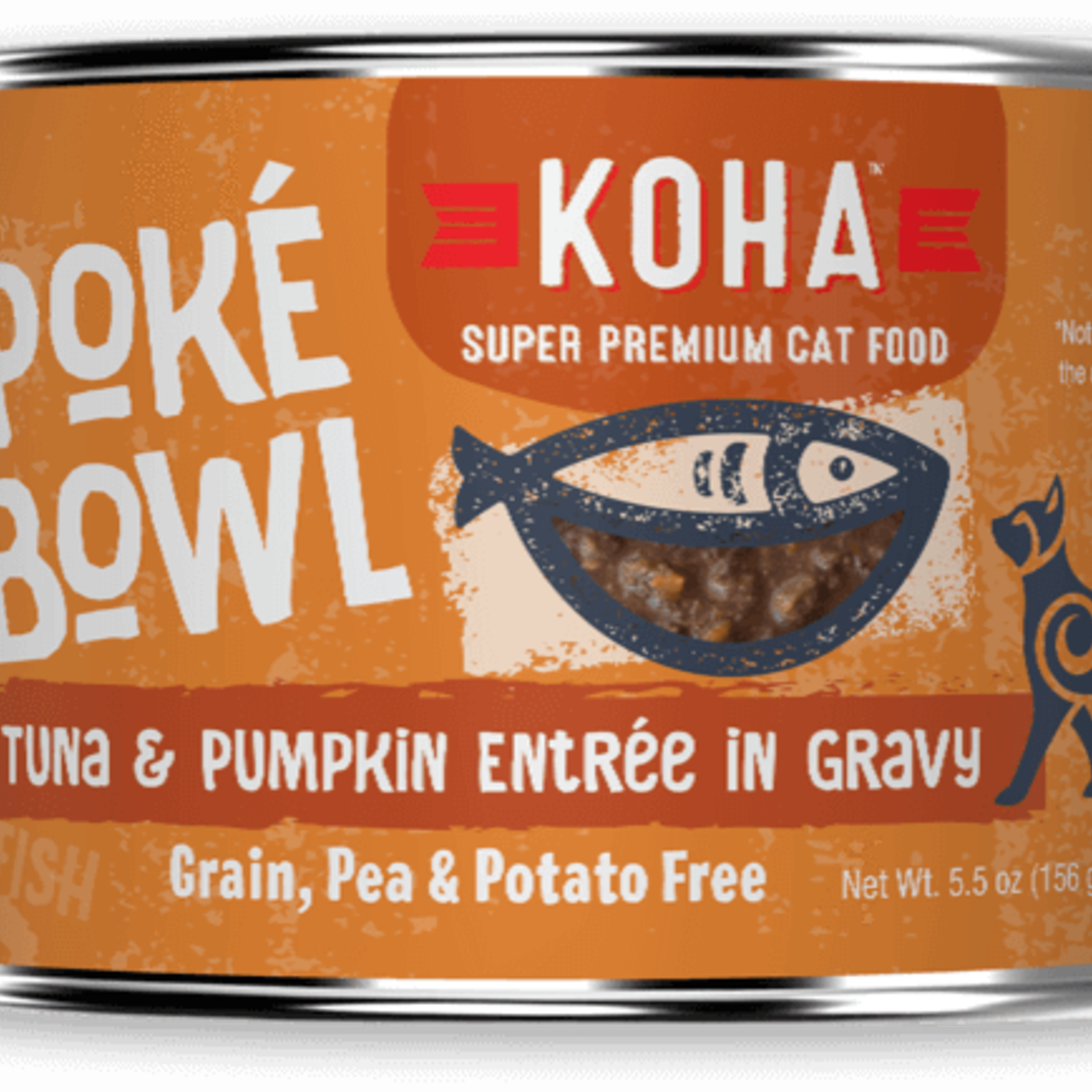 Koha Koha Cat Poke Bowl Tuna & Pumpkin 5.5 OZ