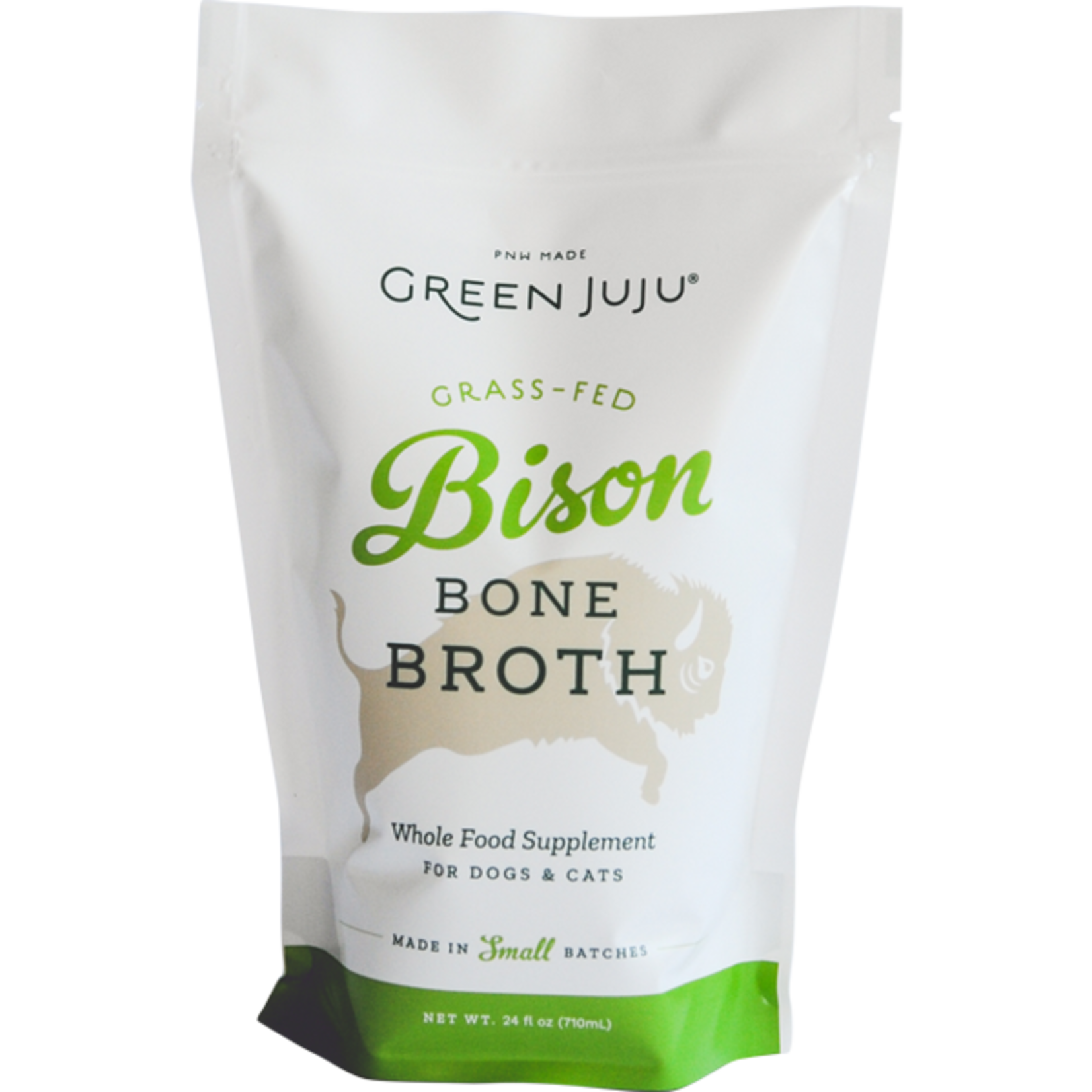 Green Juju Green Juju Frozen Bison Bone Broth 20 OZ