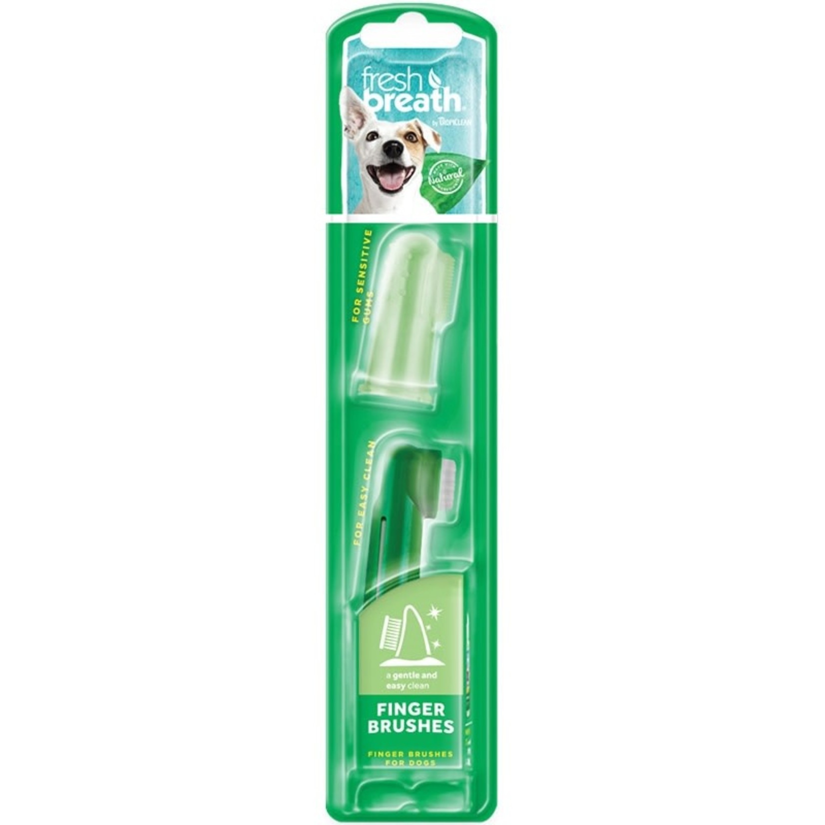 Tropiclean Fresh Breath Finger Brush 2 Pack