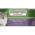 Scrumptious Scrumptious Cat Chicken Variety 12 Pack (2.8 OZ Cans)