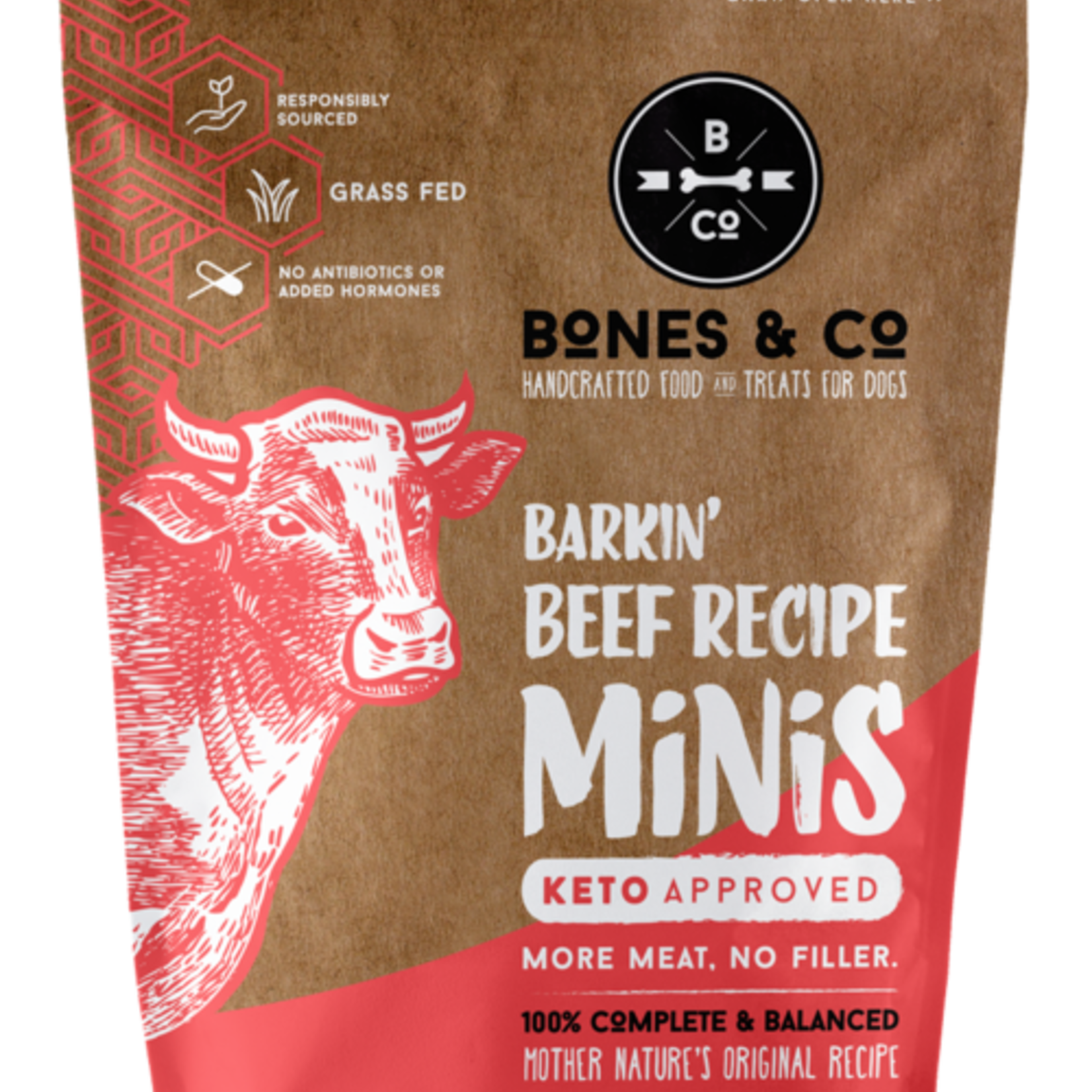 Bones & Co Bones & CO Frozen Raw Beef Minis 3#