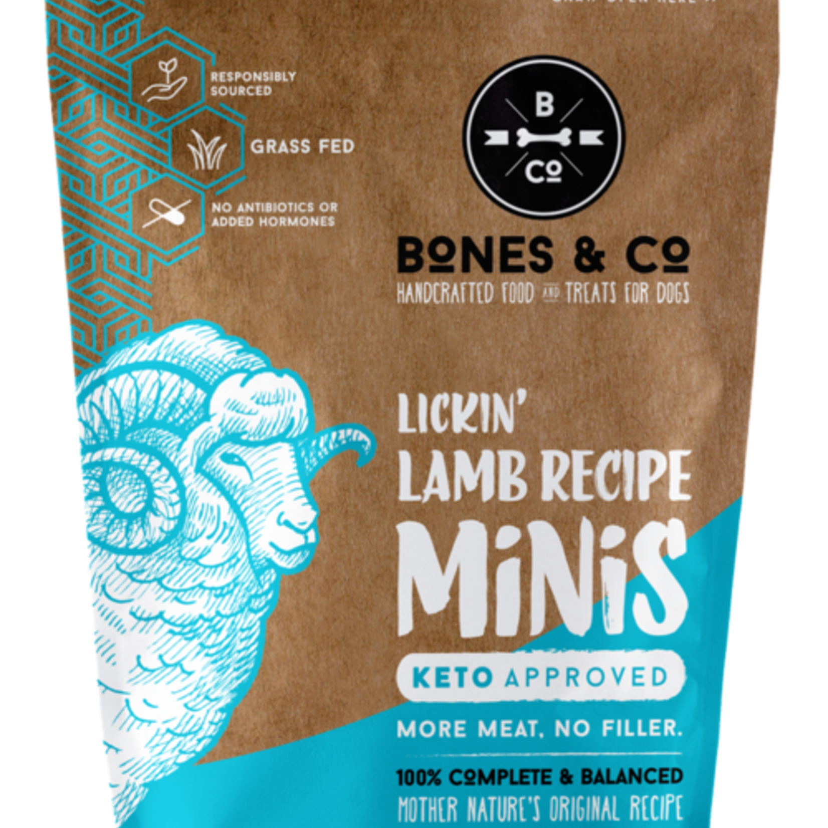 Bones & Co Bones & CO Frozen Raw Lamb Minis 3#
