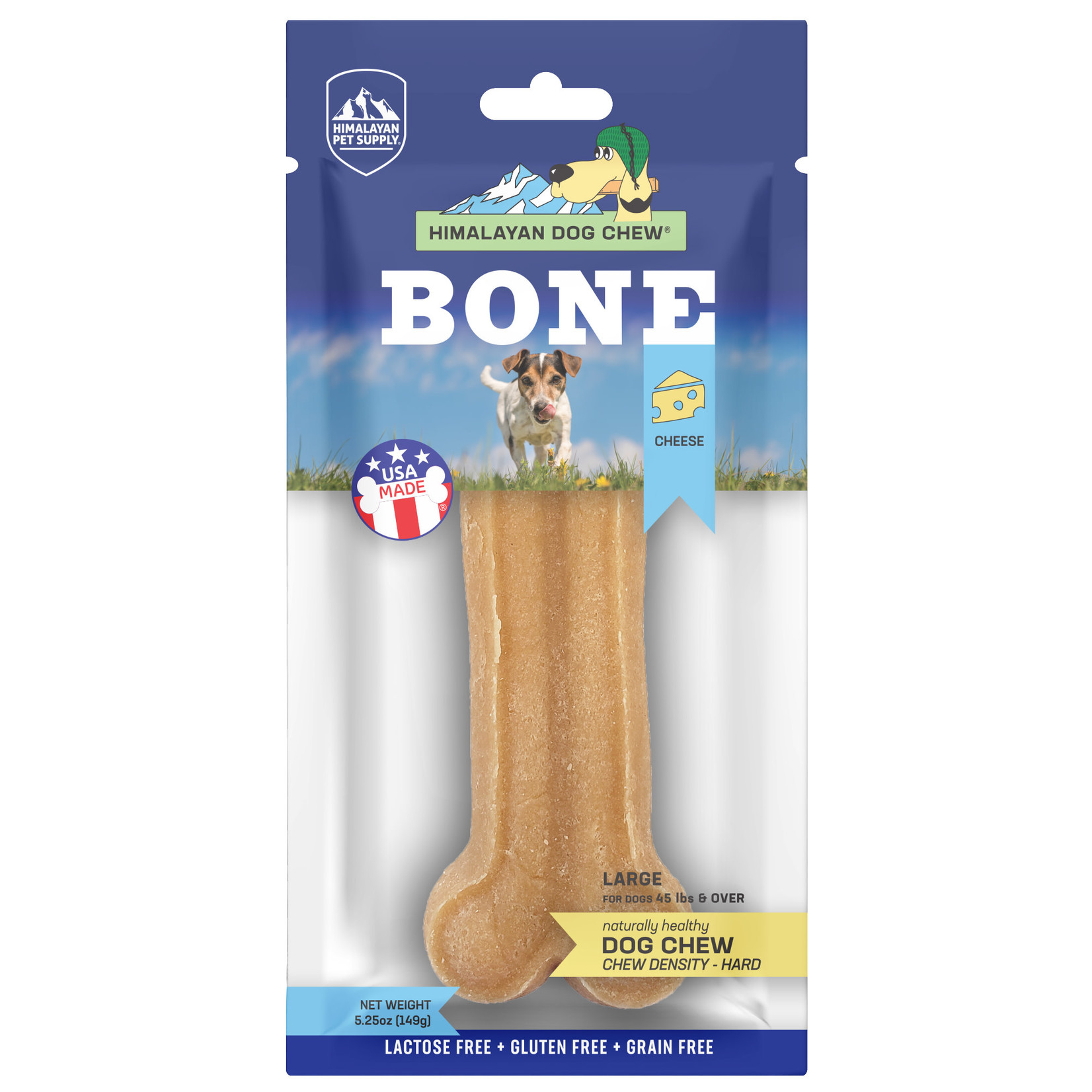 Himalayan Pet Supply Himalayan Cheese Chew Bone Large