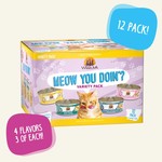 Weruva Weruva Cat Meow Ya Doin Variety Pack 12  - 3 OZ Cans