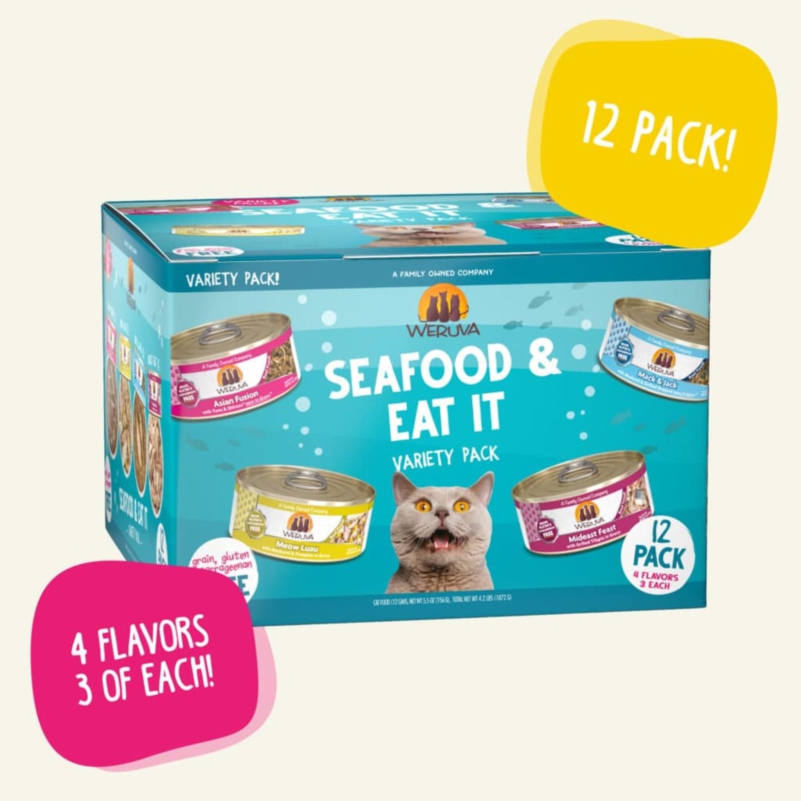 Weruva Weruva Cat Seafood and Eat It Variety Pack