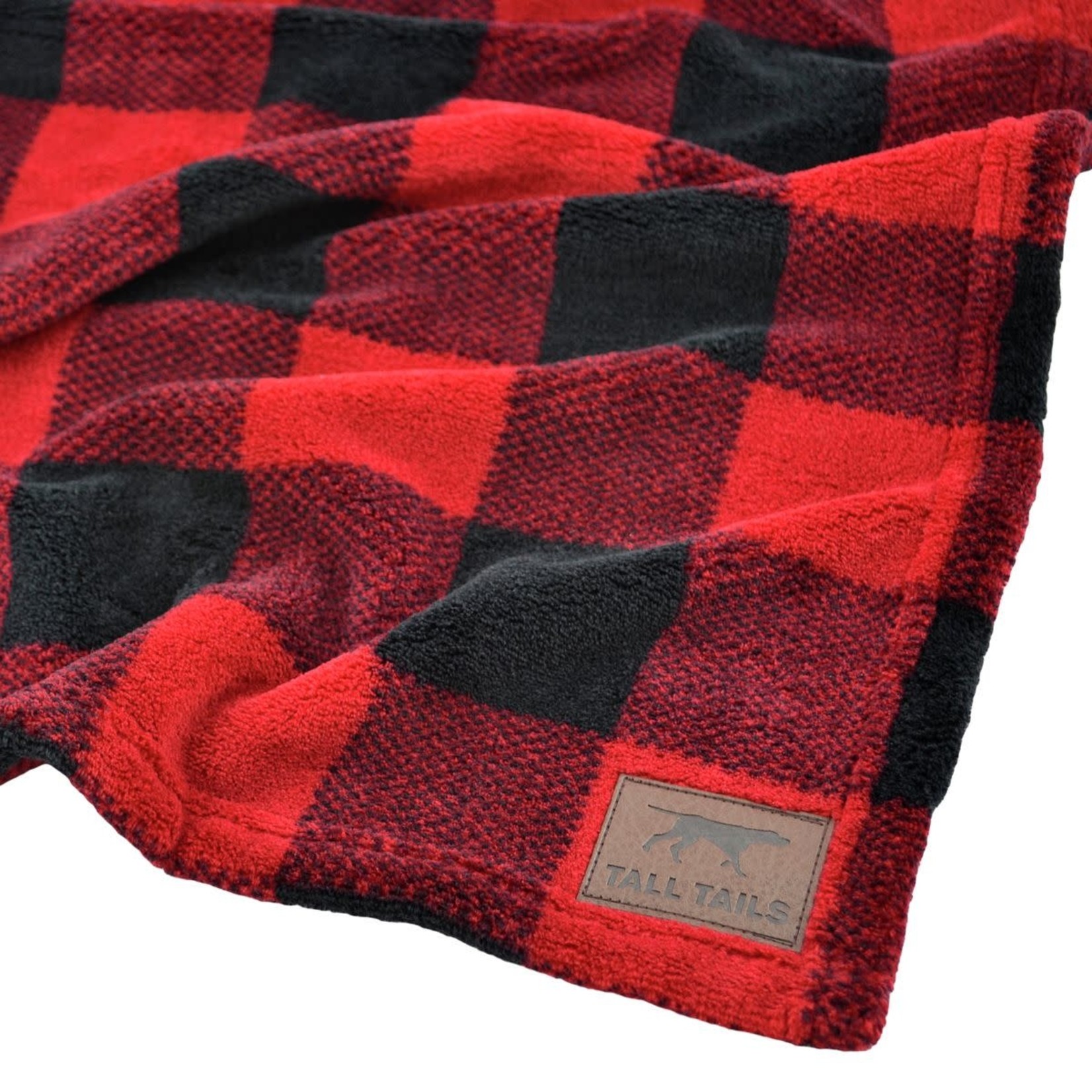Tall Tails Tall Tails Throw Blanket Hunters Red 30" X 40"