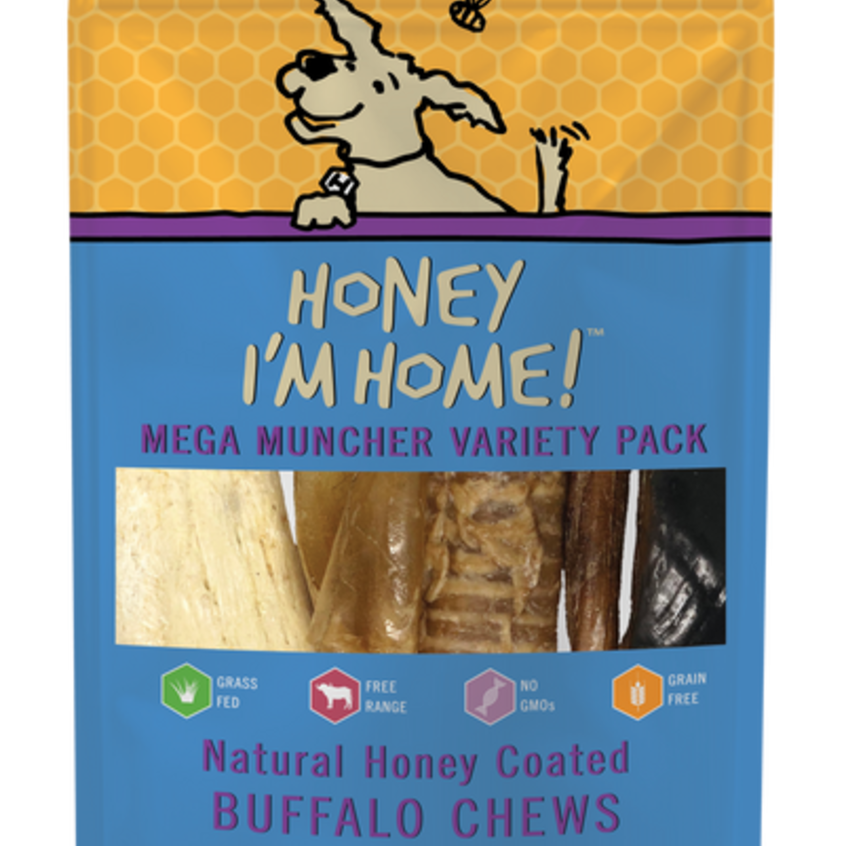 Honey Im Home Honey Im Home Buffalo Mega Muncher Variety Pack
