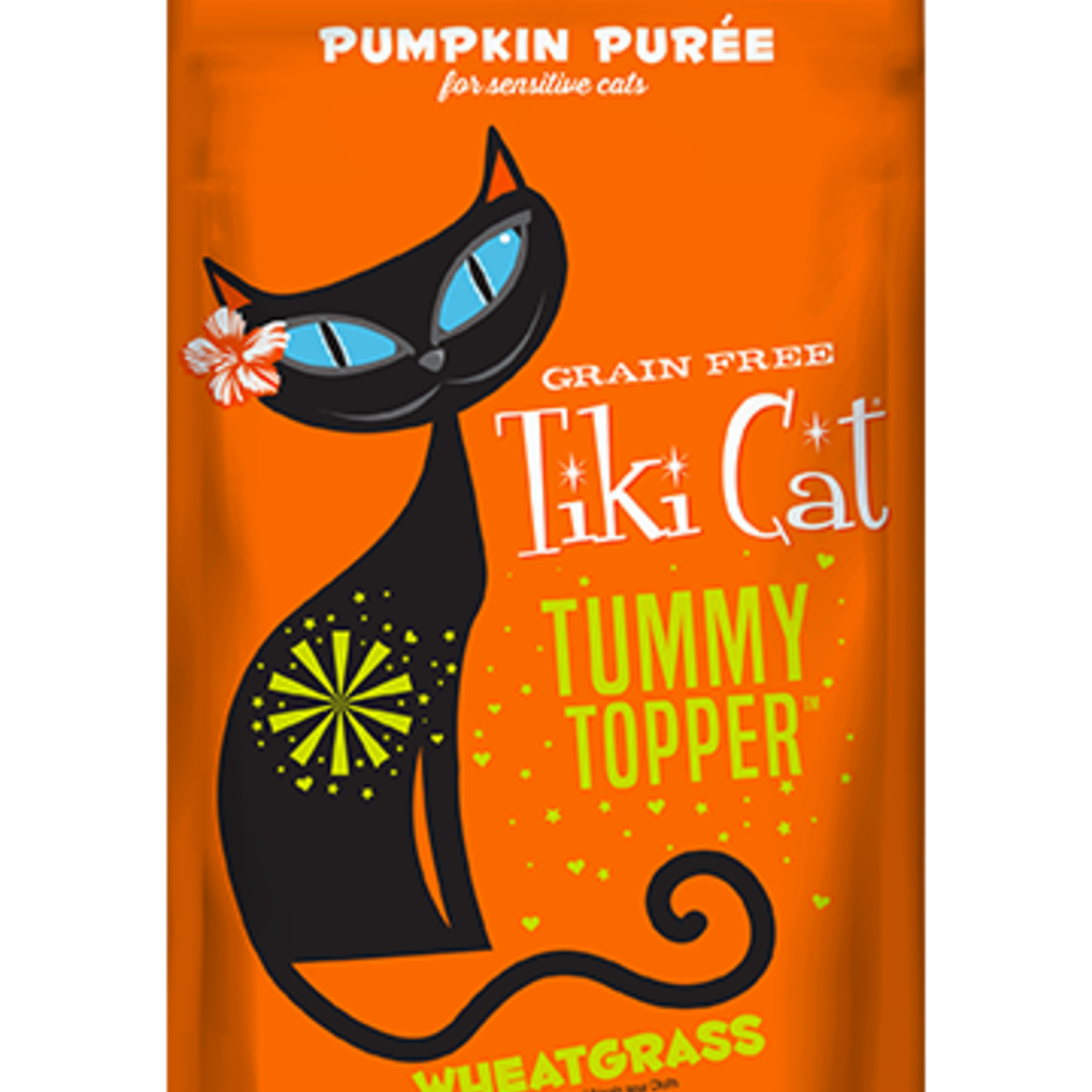 Tiki Pets Tiki Cat Pumpkin & Wheatgrass Tummy Topper 1.5 OZ