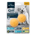 Tall Tails Tall Tails Dog Goat Ball Yellow 2"