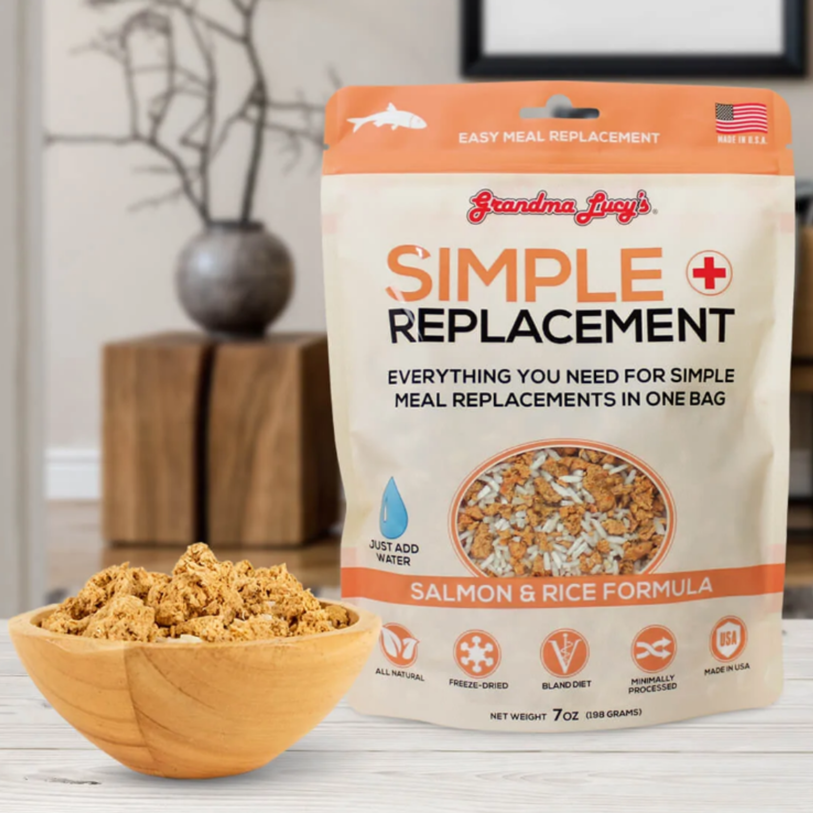 Grandma Lucy's Grandma Lucy's Simple Meal Replacement Salmon 7 OZ