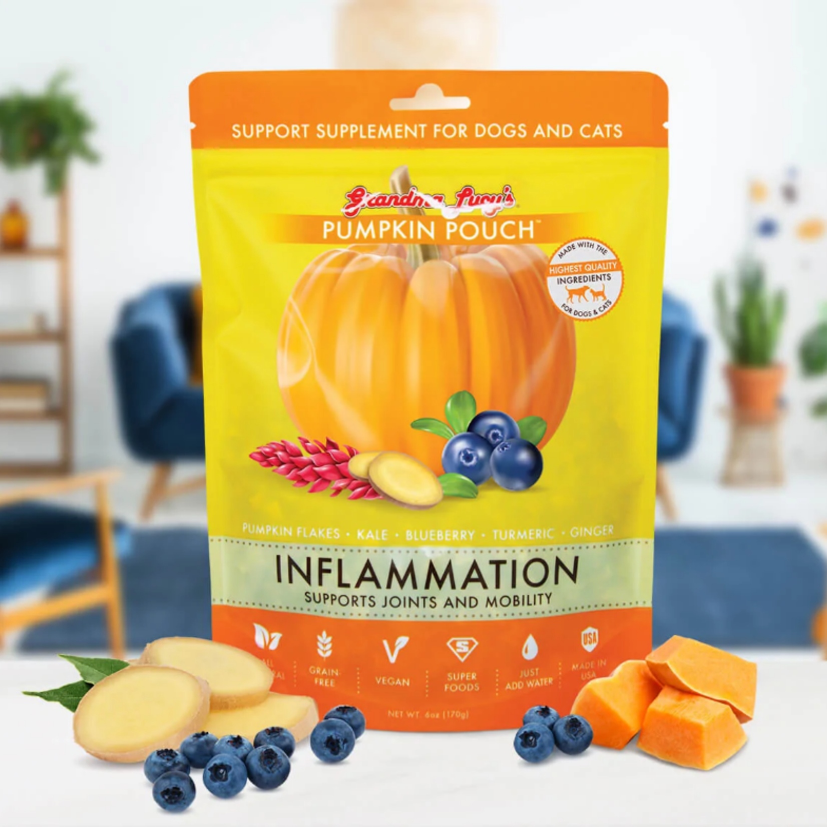 Grandma Lucy's Grandma Lucy's Pumpkin Pouch Inflammation Support 6 OZ