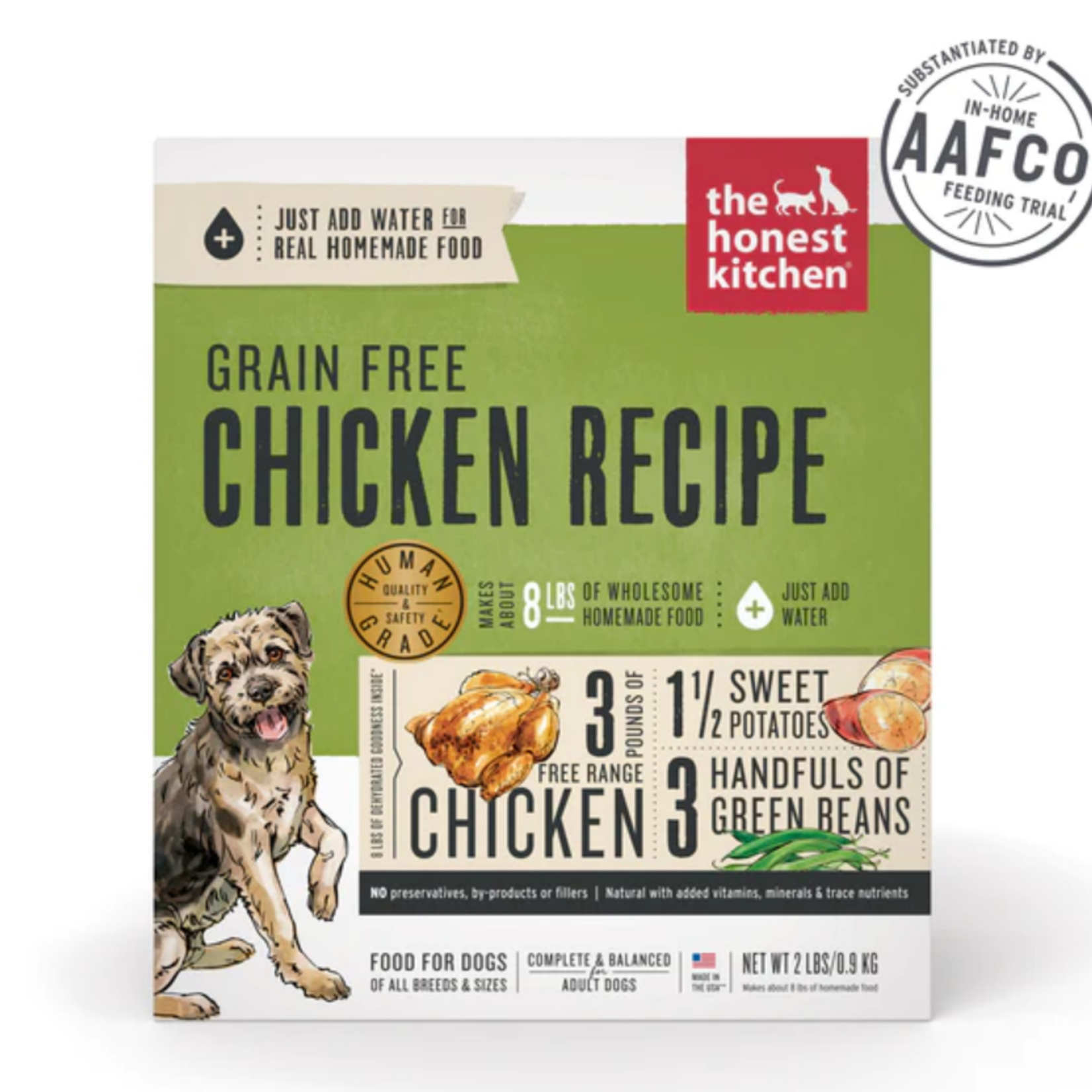 The Honest Kitchen Honest Kitchen Dog Grain Free Dehydrated Chicken 2#