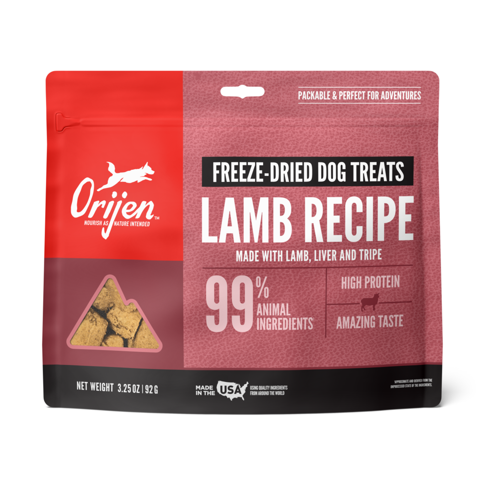 Champion Pet Foods Orijen FD Dog Treats Lamb Recipe 3.25 OZ