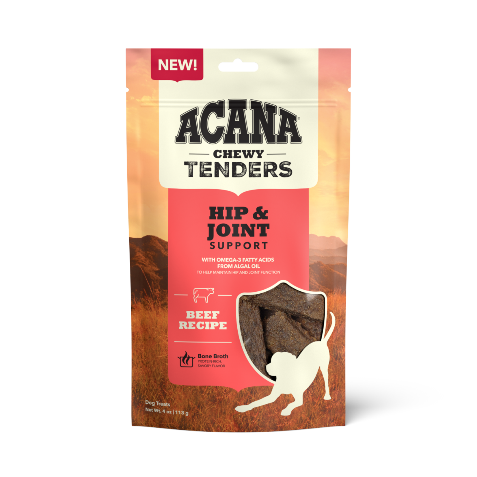 Champion Pet Foods Acana D GF Chewy Tenders Hip & Joint Support Beef 4 oz