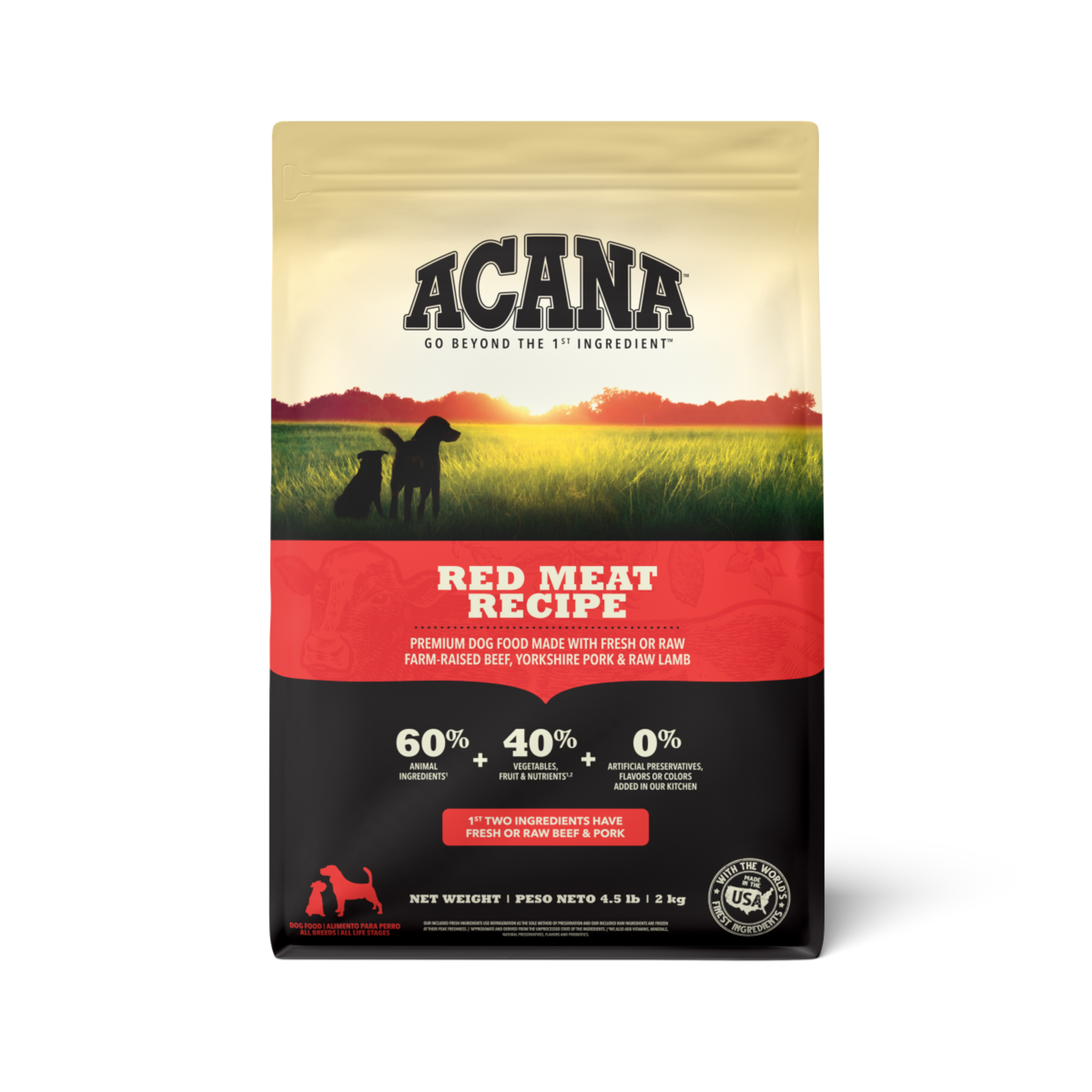 Champion Pet Foods Acana Dog GF Red Meats 4.5#