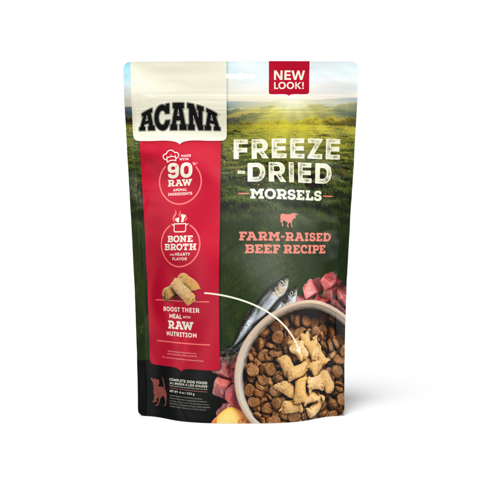 Champion Pet Foods Acana Dog Freeze-dried Ranched Raised Beef Morsels 8 OZ