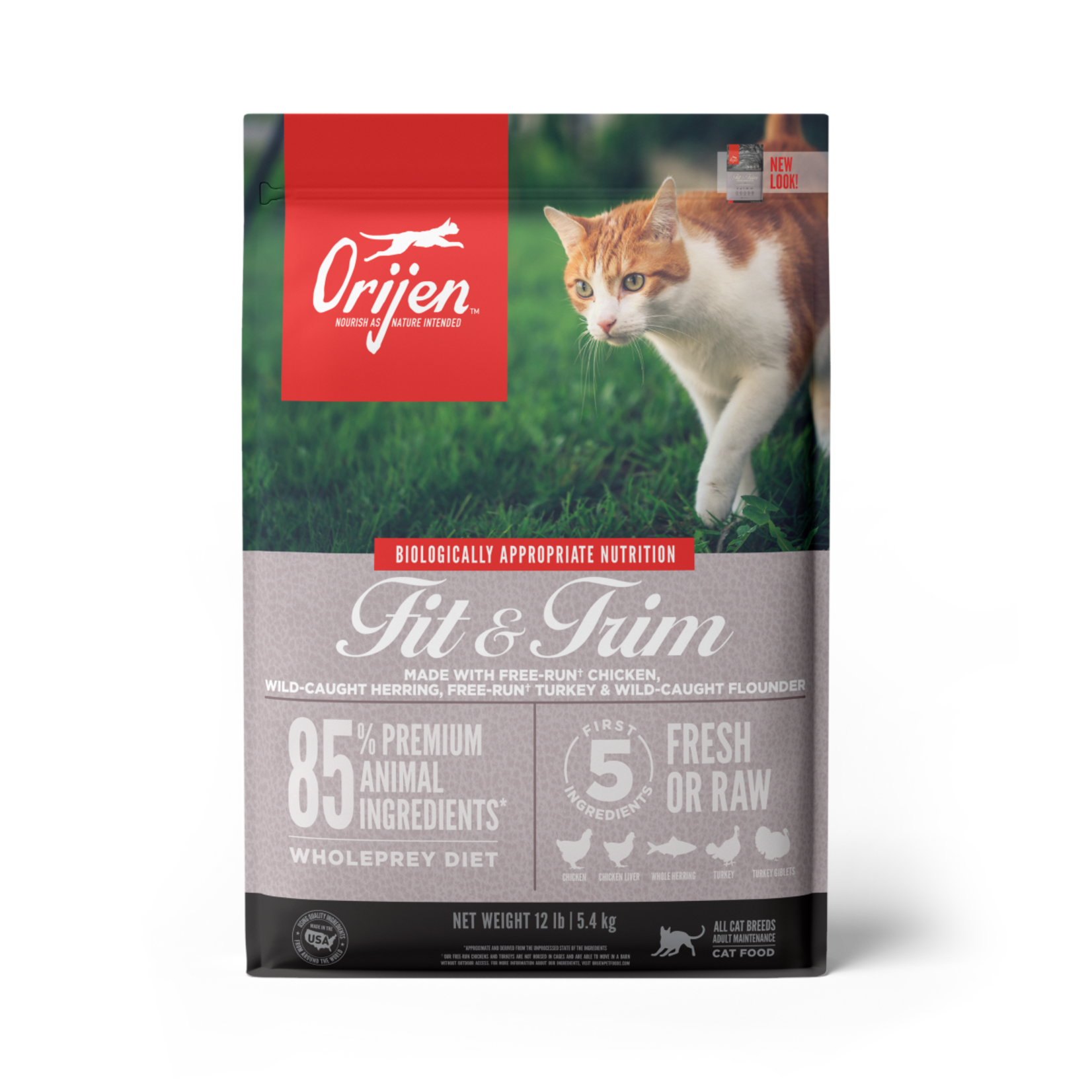 Champion Pet Foods Orijen Cat GF Fit & Trim 12#