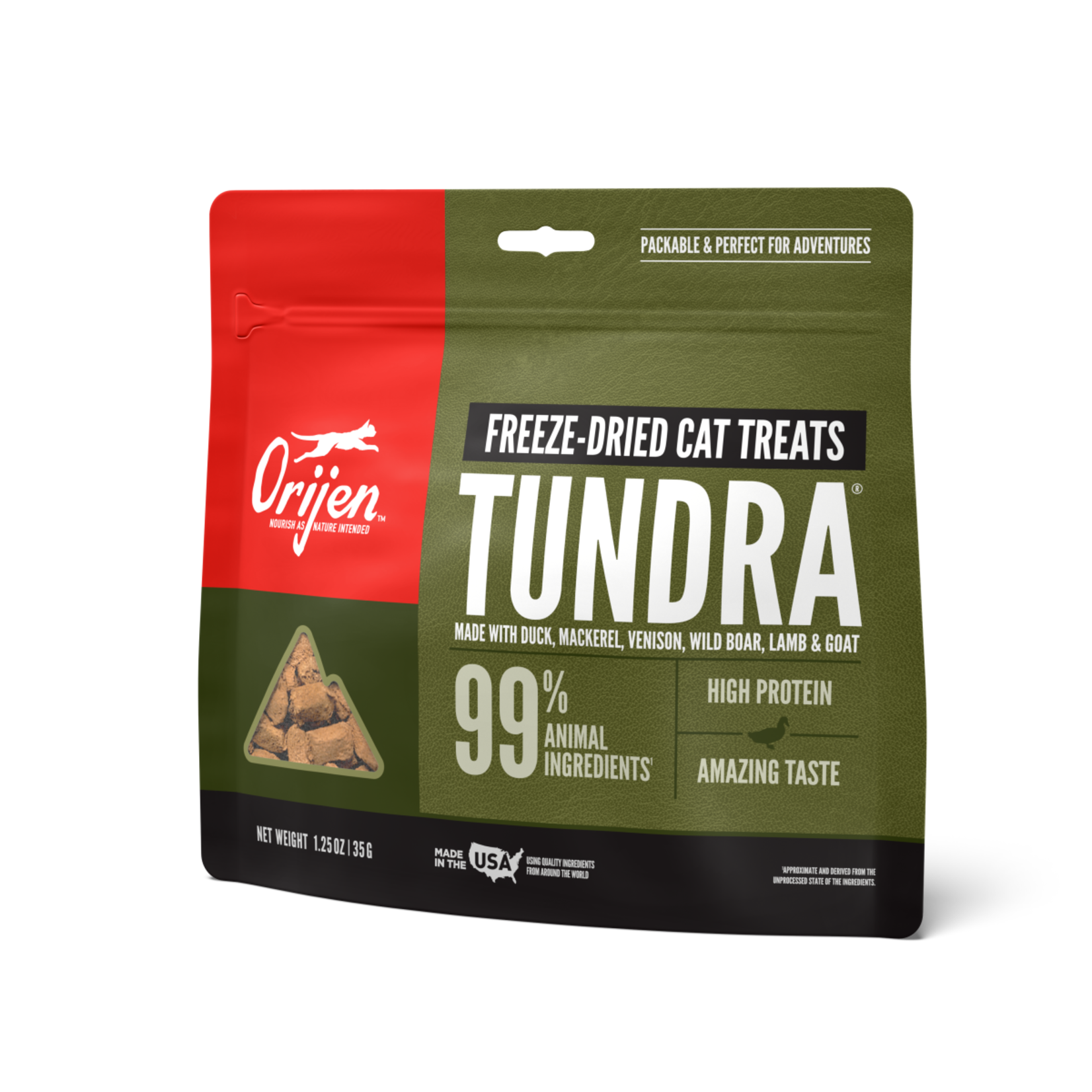 Champion Pet Foods Orijen Cat Freeze-dried Tundra Treat 1.25 OZ