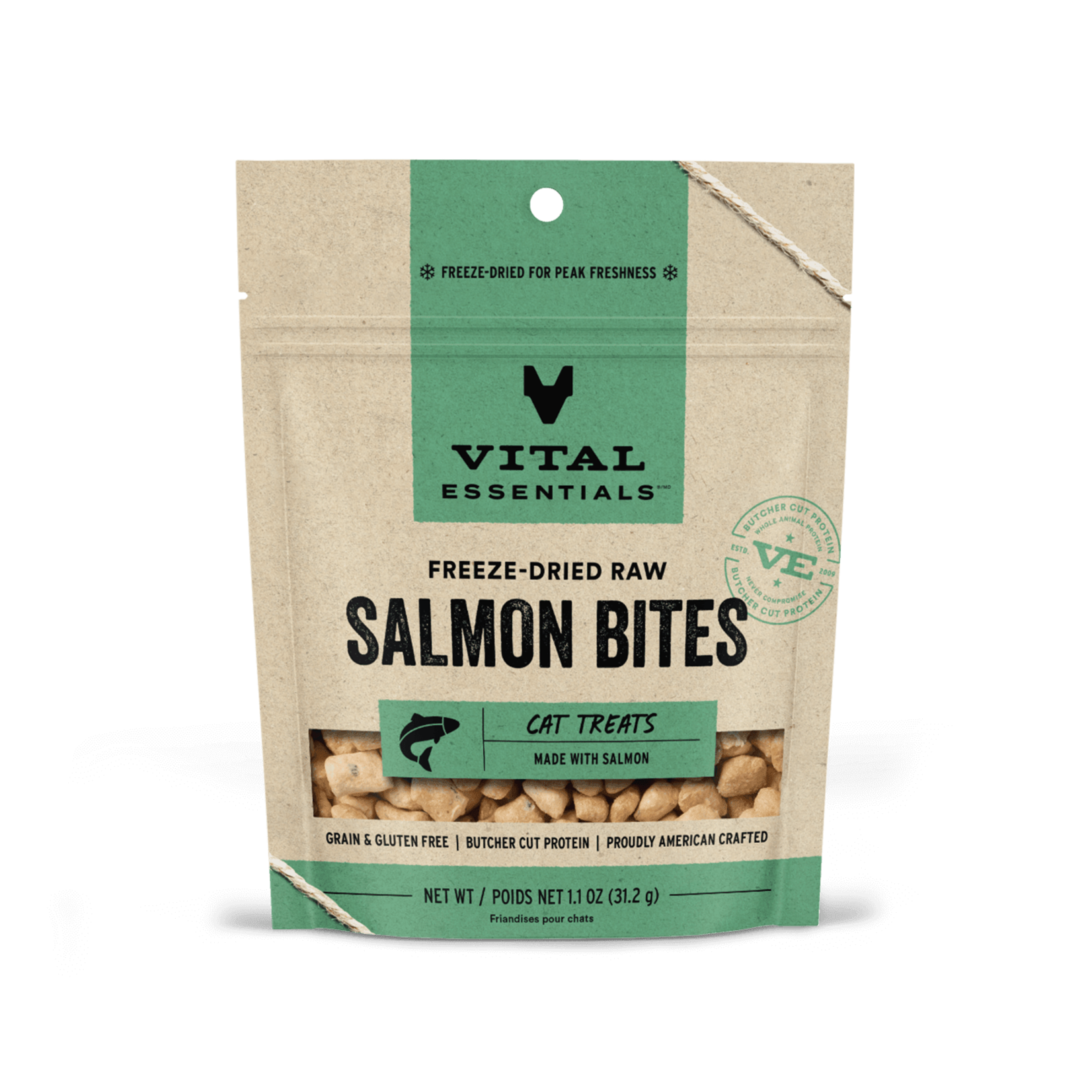 Vital Essentials Vital Essentials Cat Freeze-Dried Wild Alaskan Salmon Treat