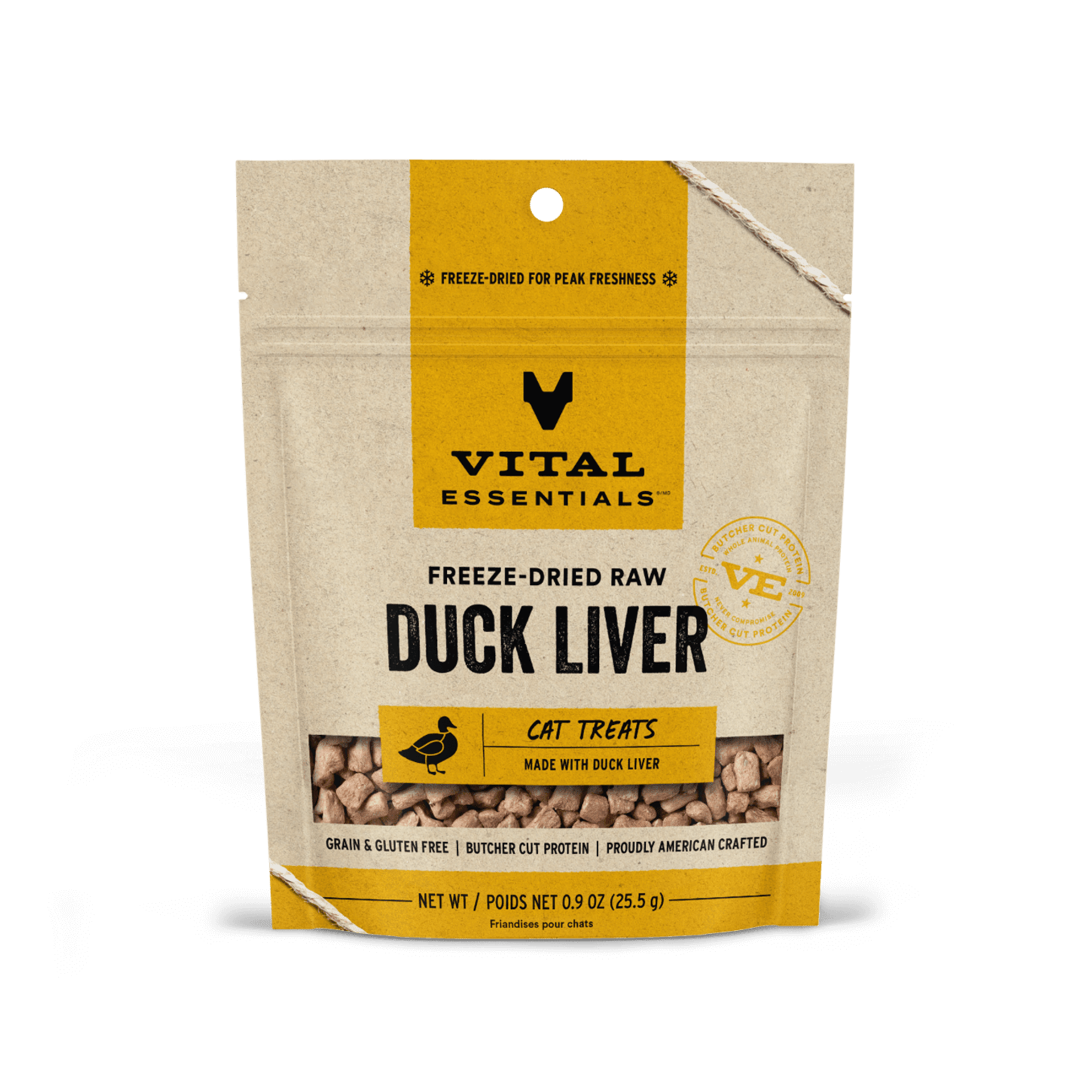 Vital Essentials Vital Essentials Cat Freeze-Dried Duck Liver Treat