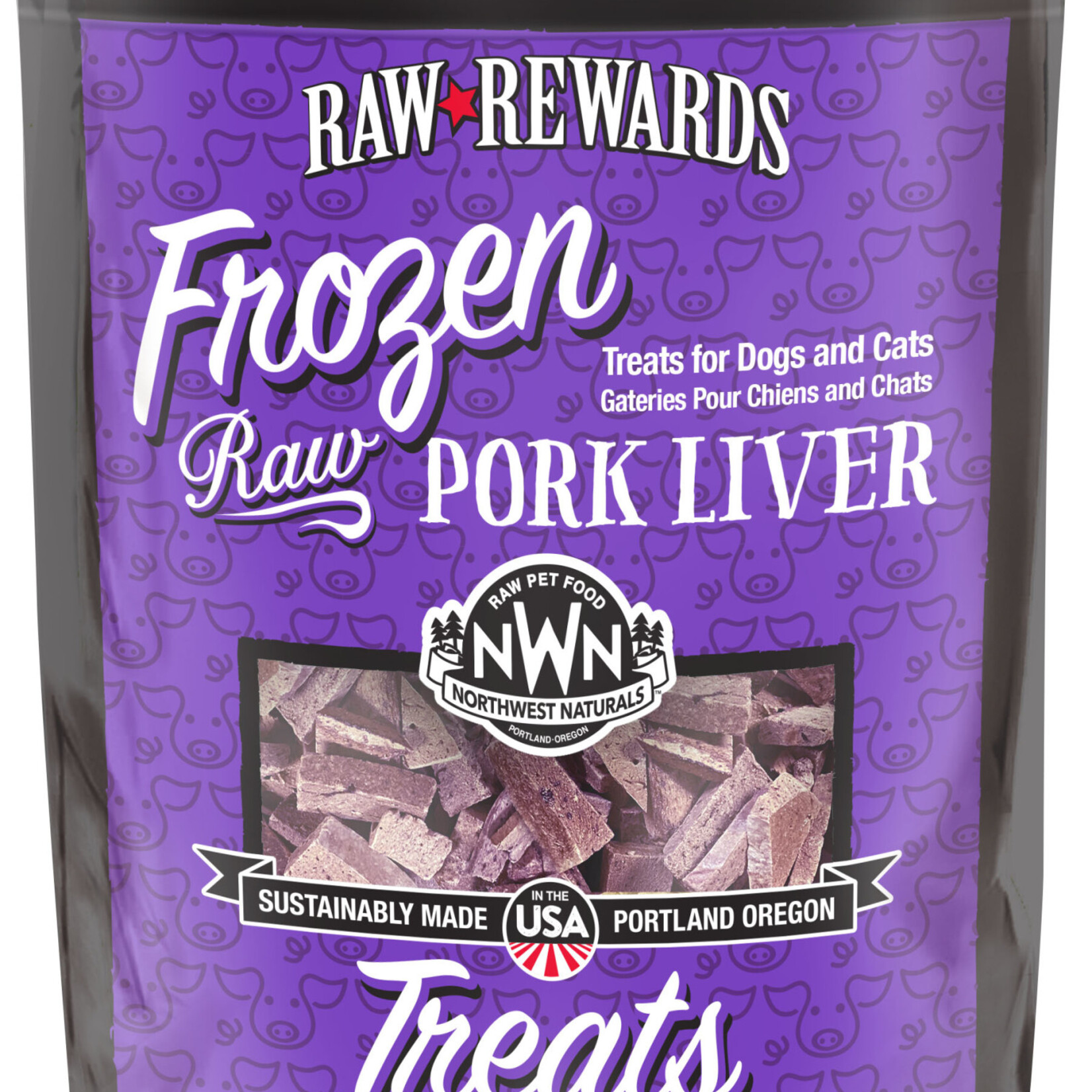 Northwest Naturals NWN FZ Pork Liver Treats 12 oz