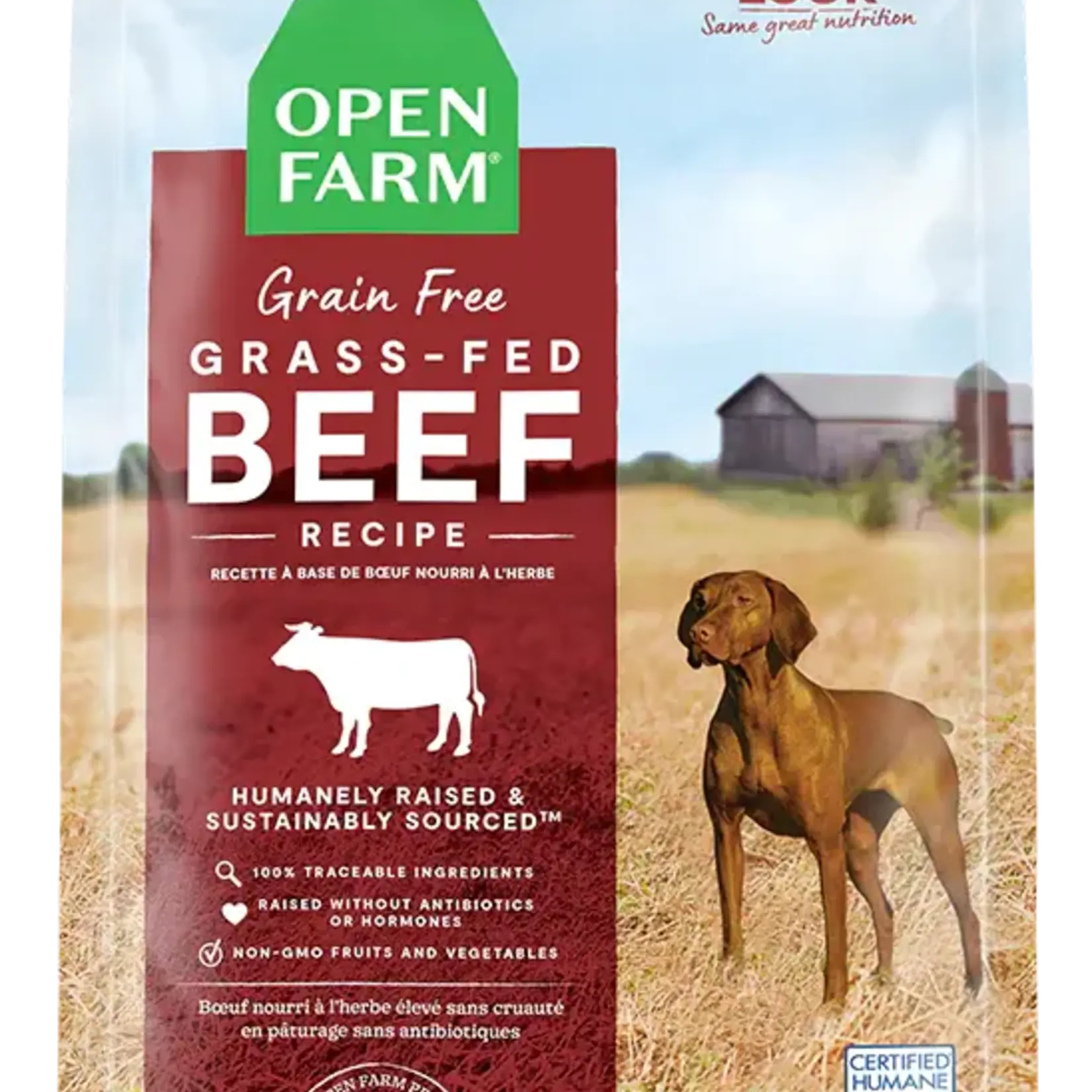 Open Farm Open Farm Dog Grain Free Grass-fed Beef 4.5#