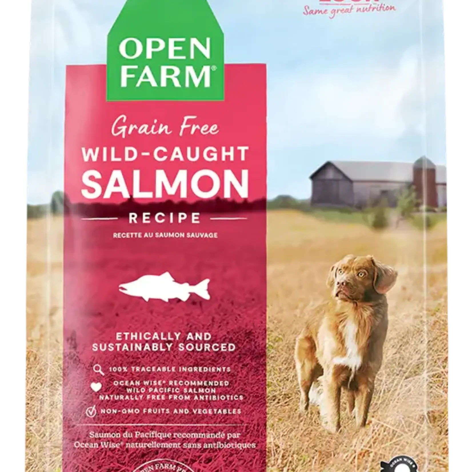 Open Farm Open Farm Dog Grain Free Salmon 24#