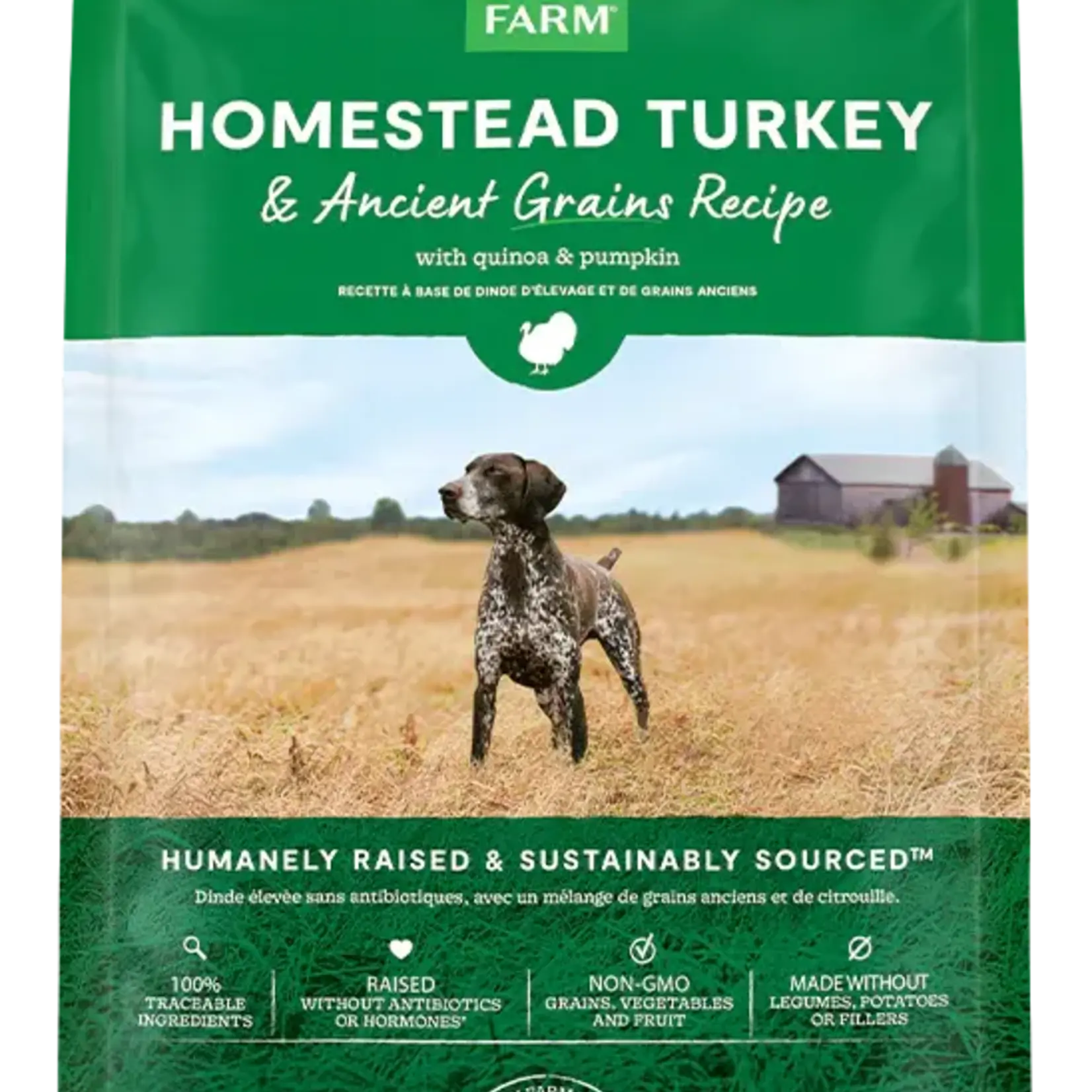 Open Farm Open Farm Dog Homestead Turkey & Ancient Grains 4#