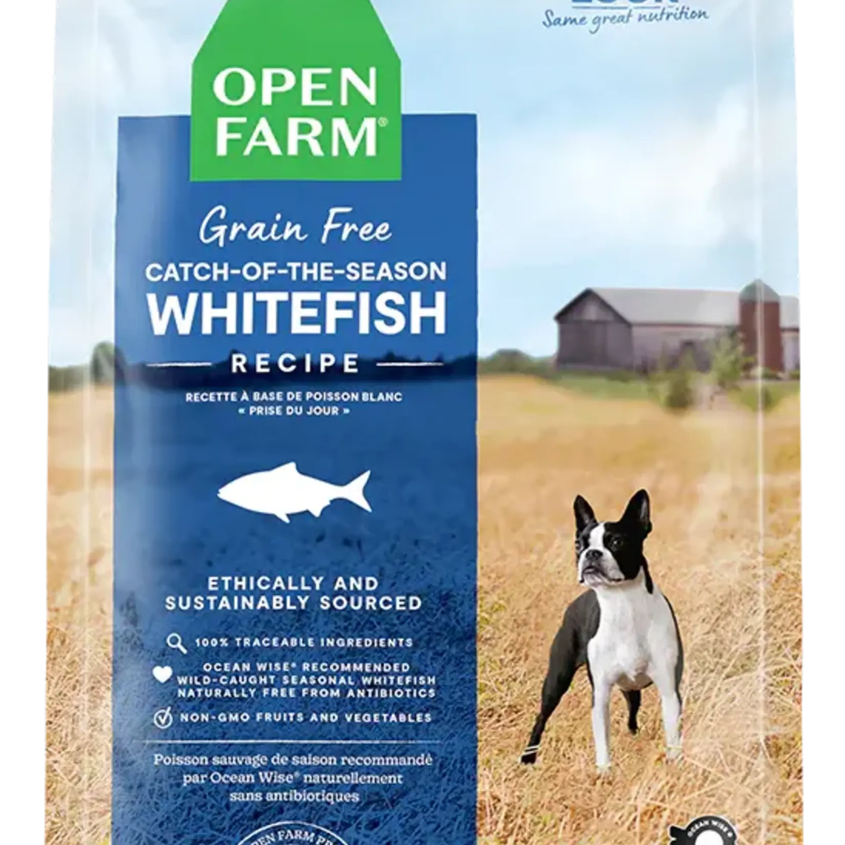 Open Farm Open Farm Dog GF Catch-of-the-Season Whitefish Recipe 4#