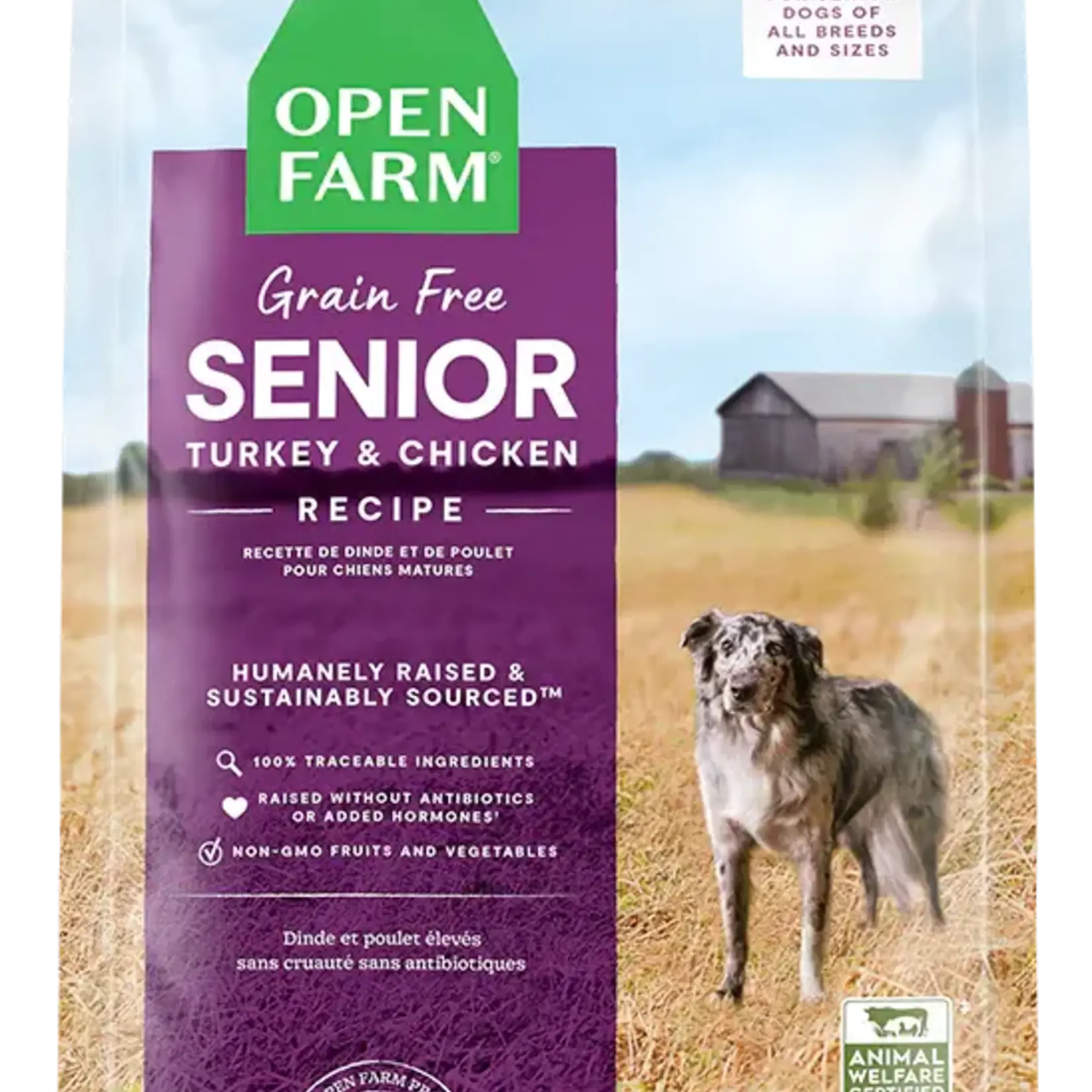 Open Farm Open Farm Dog Grain Free Senior 4.5#