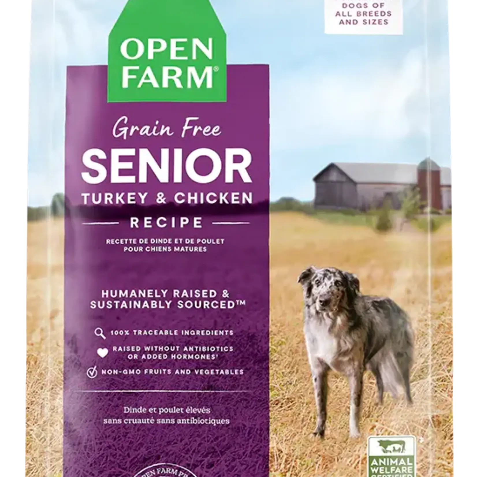 Open Farm Open Farm Dog Grain Free Senior 24#