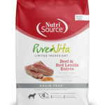 PureVita Pure Vita Dog GF Beef & Red Lentils 5#
