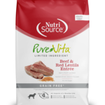 PureVita Pure Vita Dog GF Beef & Red Lentils 15#