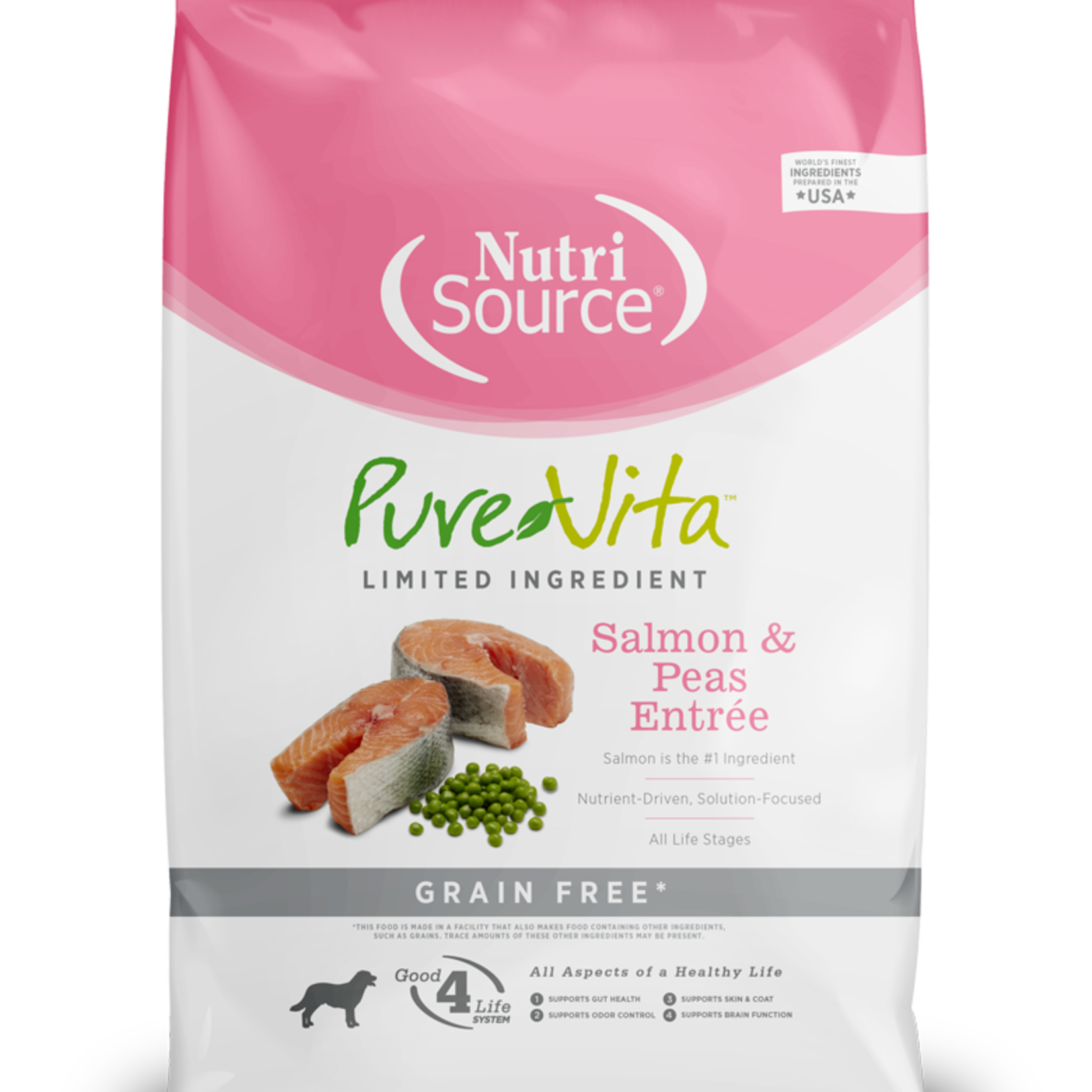 PureVita Pure Vita Dog GF Salmon & Peas 5#