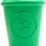 SodaPup SodaPup Coffee Cup Rubber Toy & Treat Dispenser Medium
