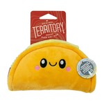 Territory Pet Territory Plush Squeaker Toy Taco