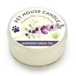 Pet House by One Fur All Pets Pet House Lavender Green Tea Mini Candle 1.5 OZ