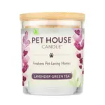 Pet House by One Fur All Pets Pet House Lavender Green Tea Candle 9OZ