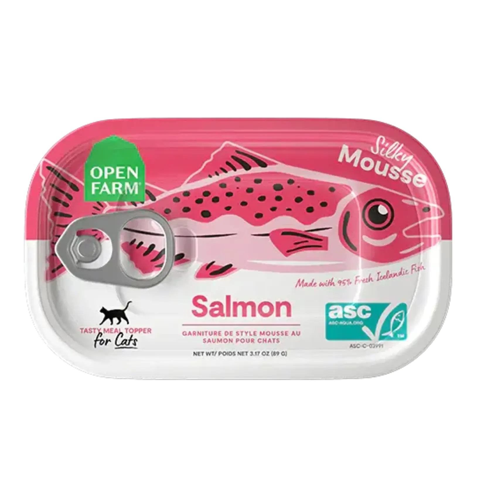 Open Farm Open Farm Cat GF Salmon Topper 3.17OZ