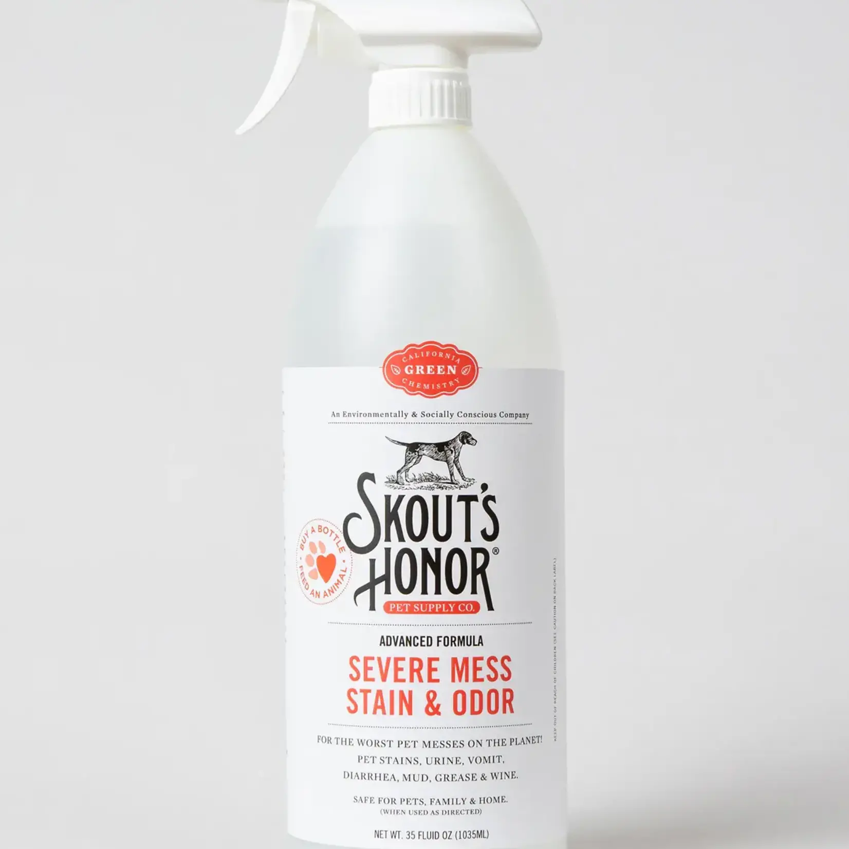 Skout's Honor Skout's Honor Severe Mess Stain & Odor Dog 35OZ