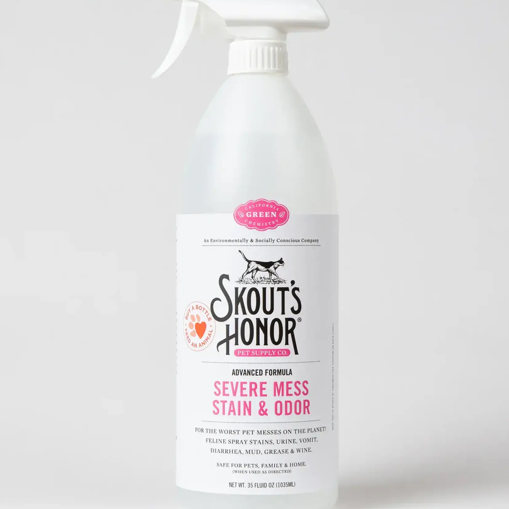 Skout's Honor Skout's Honor Severe Mess Stain & Odor Cat 35OZ