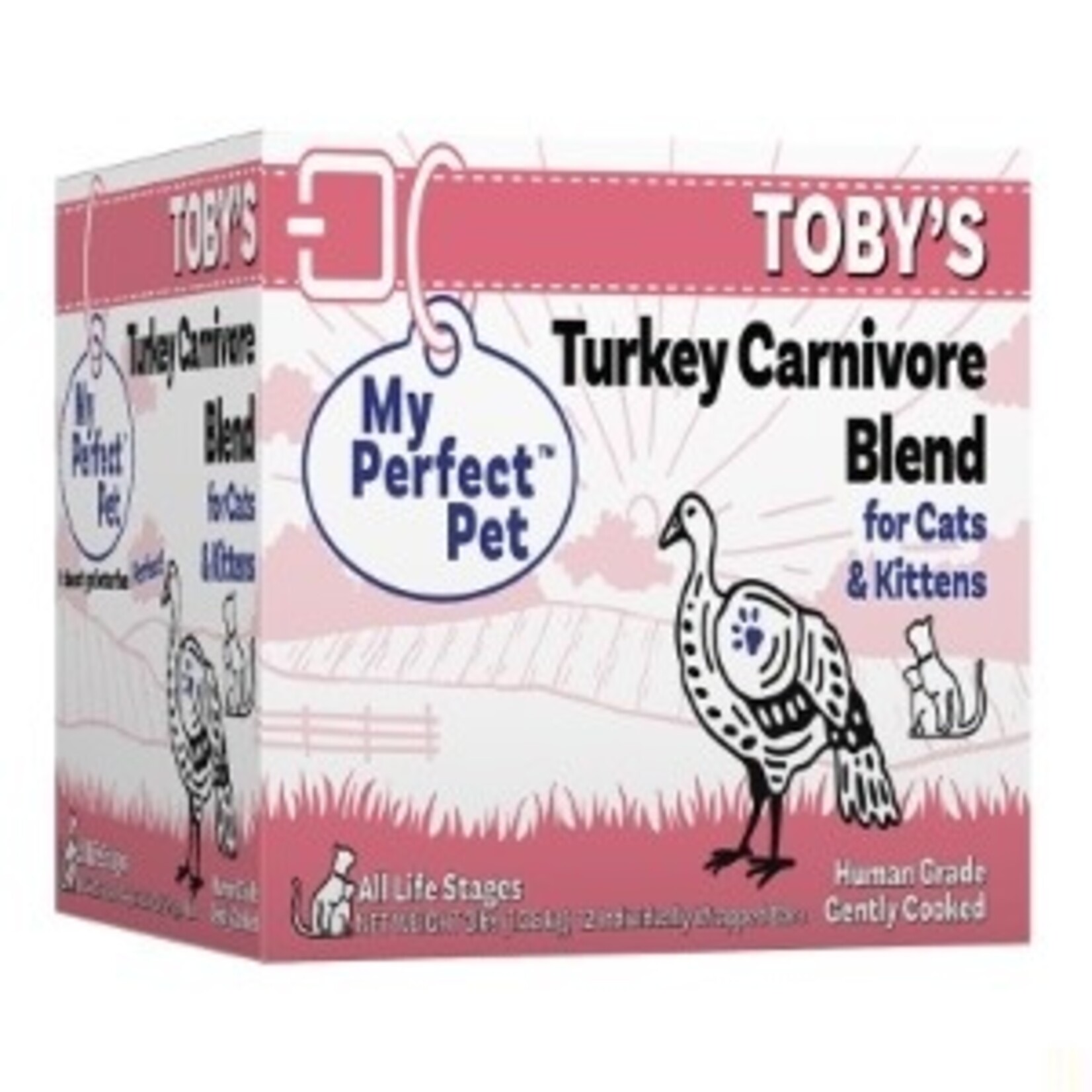 My Perfect Pet My Perfect Pet FZ Toby's Turkey Carnivore Blend for Cats 2.5#