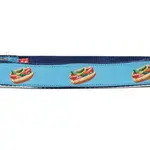 Six Point Pet Six Point Pet Chicago Hot Dog Collar Teal Large