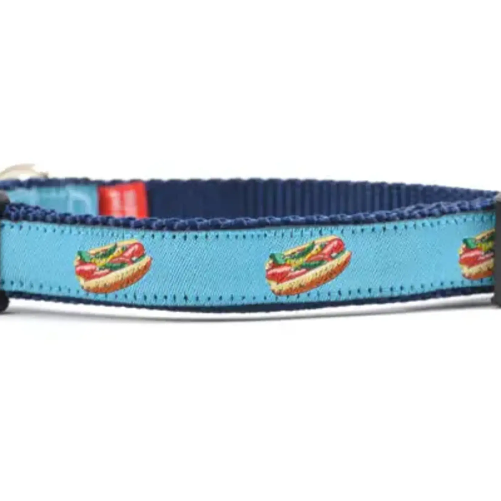 Six Point Pet Six Point Pet Chicago Hot Dog Collar Teal Small