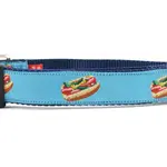 Six Point Pet Six Point Pet Chicago Hot Dog Collar Teal Medium