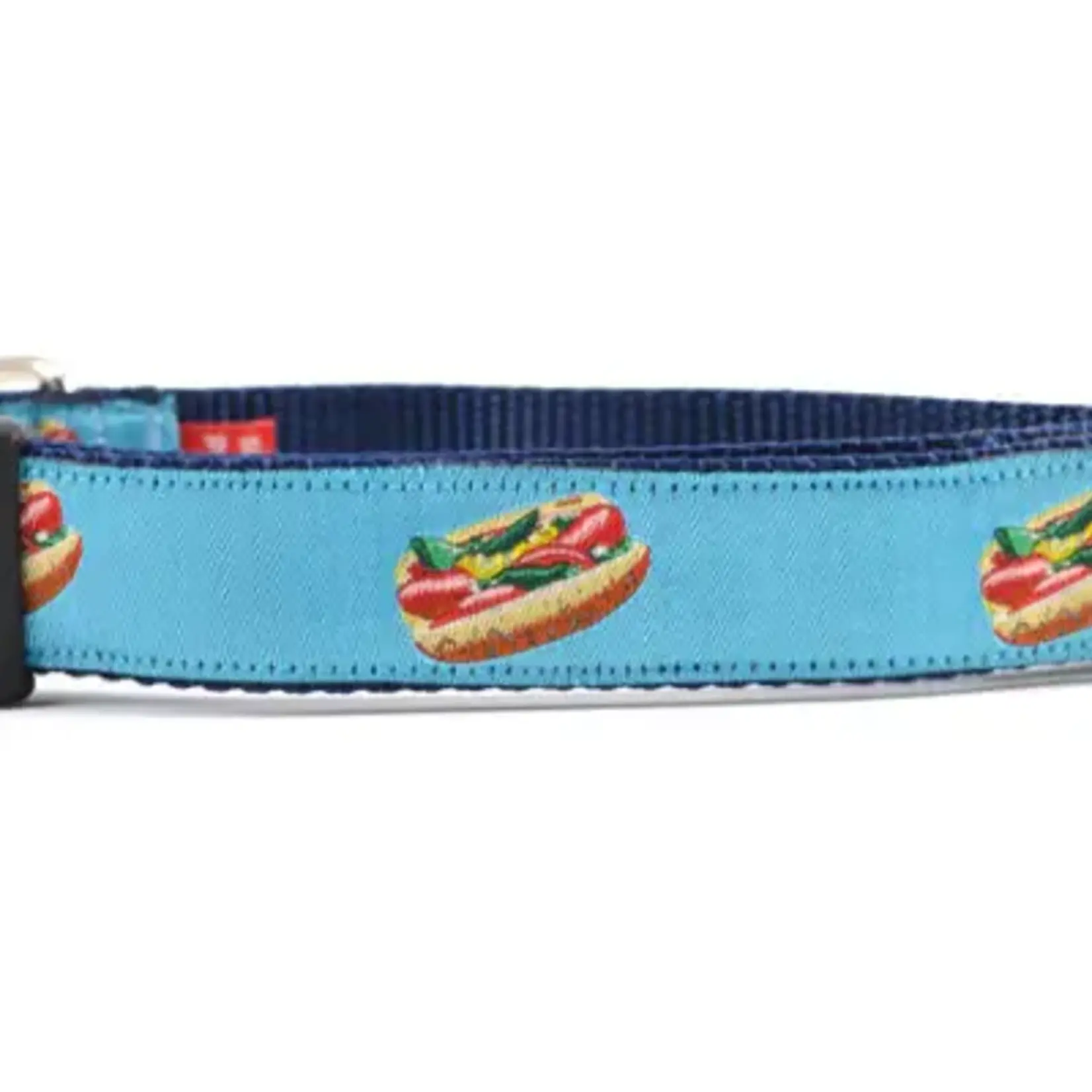 Six Point Pet Six Point Pet Chicago Hot Dog Collar Teal Medium