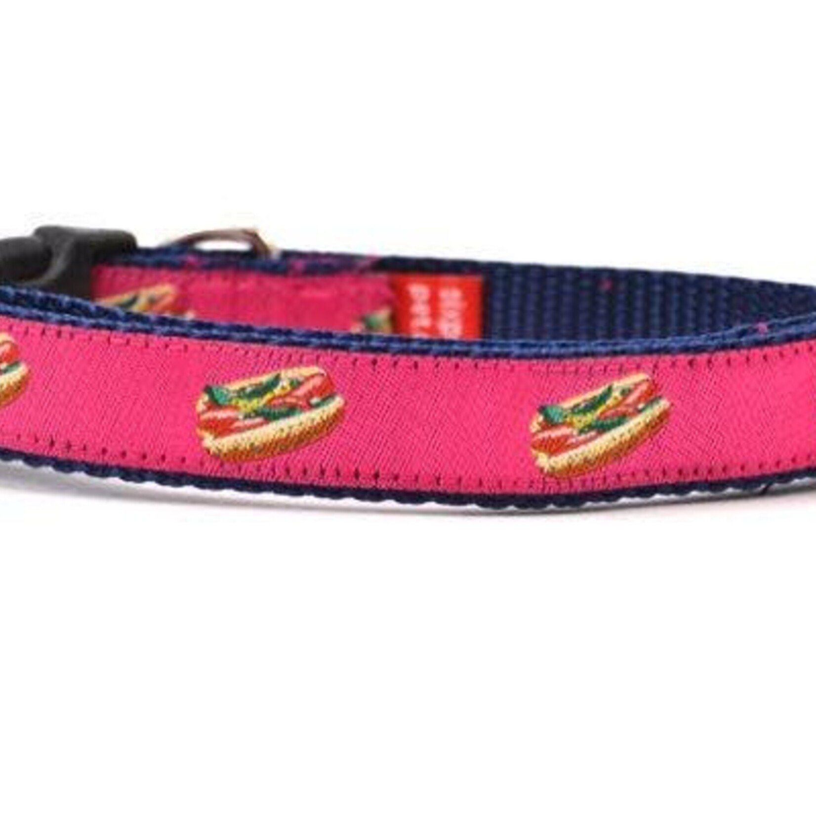 Six Point Pet Six Point Pet Chicago Hot Dog Collar Pink X-Small