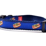 Six Point Pet Six Point Pet Chicago Hot Dog Collar Navy Blue X-Small